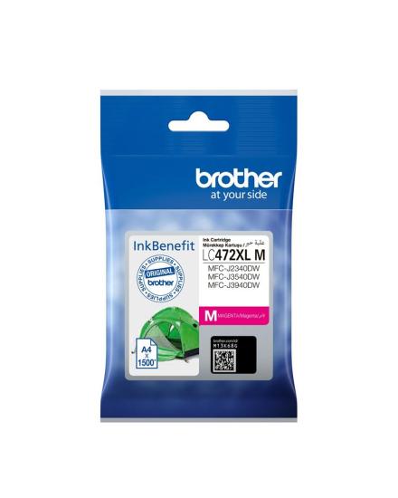Brother LC472XLM Magenta Kırmızı Kartuş