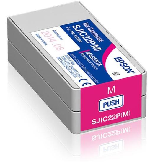 Epson TM-C3500 Kırmızı Mürekkep SJIC22P S020603