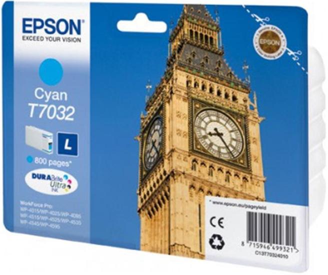 Epson T7032 Cyan Mavi Mürekkep Kartuş T70324010