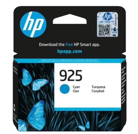 Hp 925 Cyan Mavi Kartuş 4K0V6PE