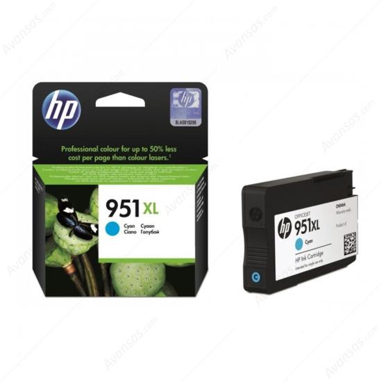 Hp CN046AE 951XL Mavi Yüksek Kapasite Kartuş