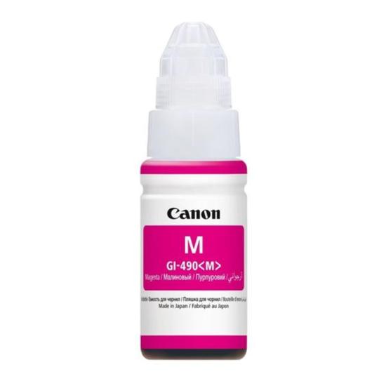 Canon GI-490M Magenta Kırmızı Şişe Mürekkep