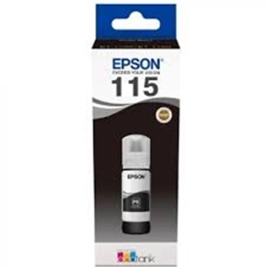 Epson 115  Black Siyah Şişe Mürekkep T07C14A