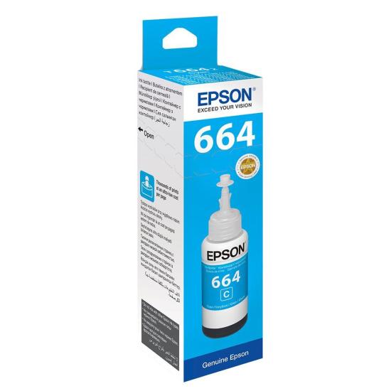 Epson T6642 Mavi Şişe Mürekkep T66424A