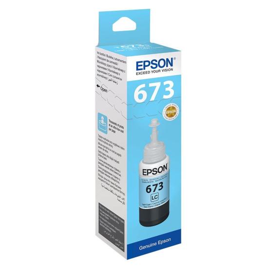 Epson T6735 Açık Mavi Şişe Mürekkep T67354A