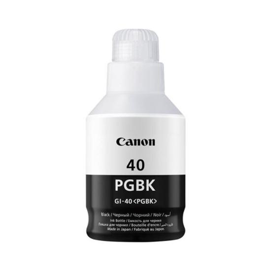 Canon GI-40BK Black Siyah Şişe Mürekkep