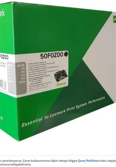 Lexmark 50F0Z00 (500Z) 60.000 Sayfa Drum