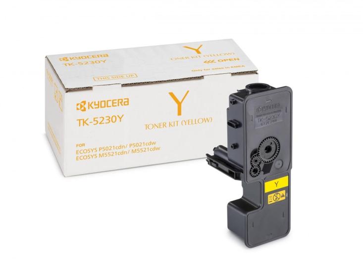 Kyocera TK-5230Y Sarı Orjinal Fotokopi Toneri