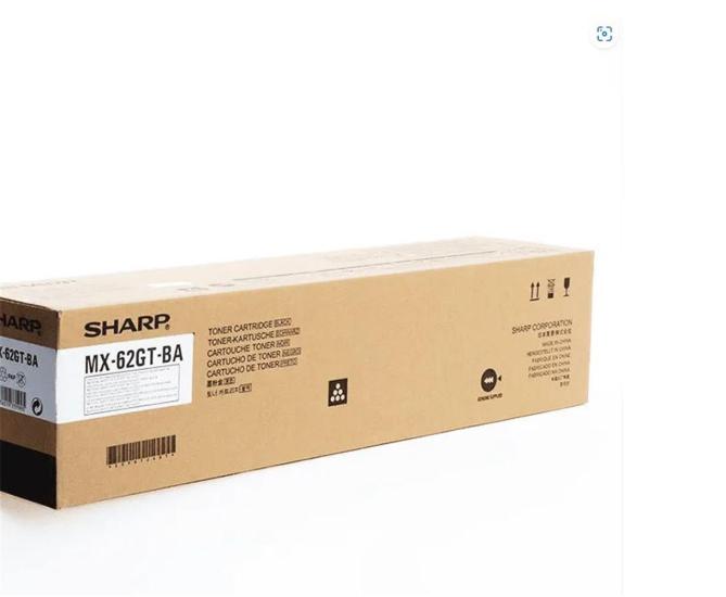 Sharp MX-62GTBA Siyah Orjinal Toner MX-7580