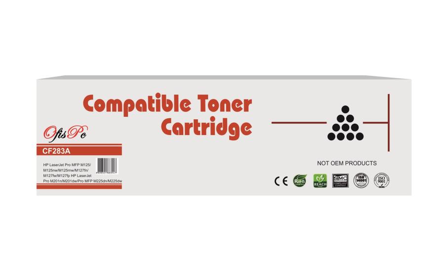 OfisPc Hp CF283A Toner 83A Çipli M125NW-M127FN