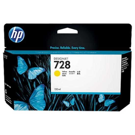 Hp F9J65A 728 Yellow Sarı 130Ml Plotter Kartuşu