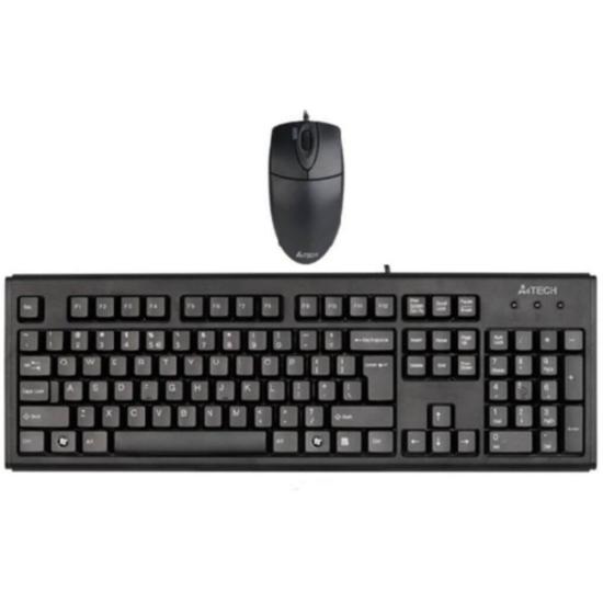 A4 Tech KM-72620D Türkçe Siyah Q Klavye Mouse