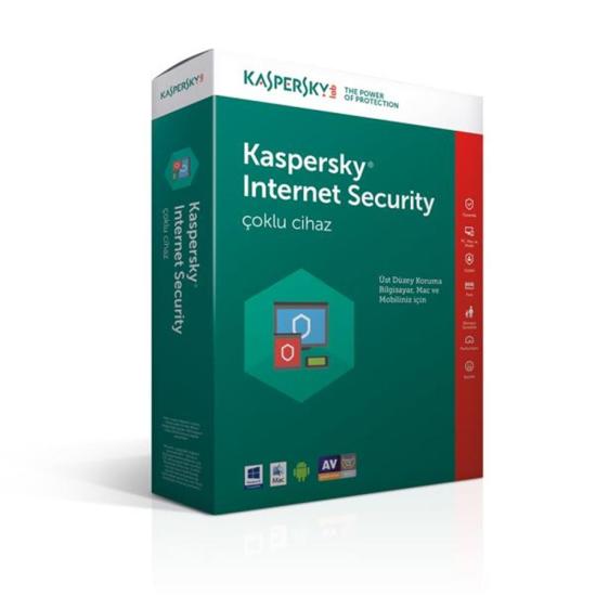 Kaspersky Internet Security 10 Kullanıcı 1 Yıl 