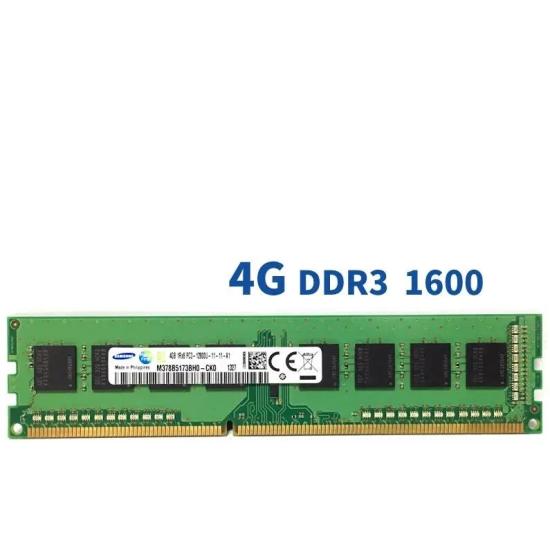 Samsung 4 Gb 1600Mhz Ddr3 Kutulu Pc Ram Bulk