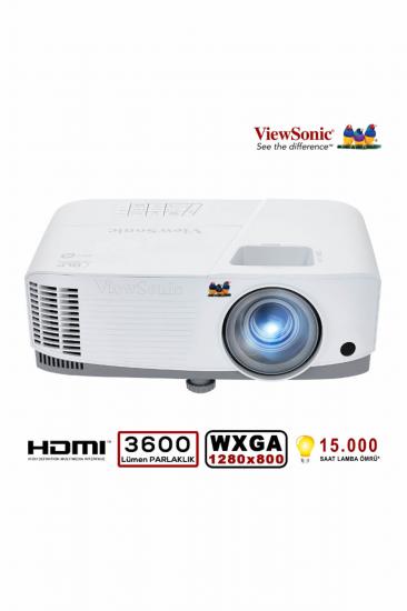 Viewsonic PA503WB 3800 Ansilümen 1280x800 WXGA 3D DLP Projeksiyon Cihazı