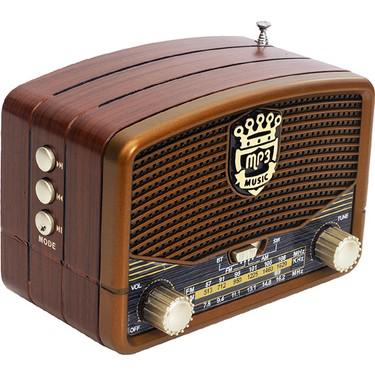 Everton Rt-307 Bluetooth Şarjlı Nostaljik Radyo