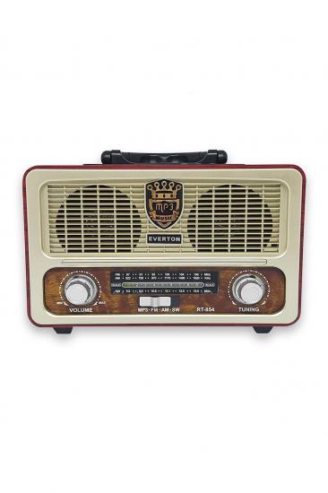 Everton RT-854  Bluetooth-USB-SD-FM Kumandalı Nostaljik Radyo