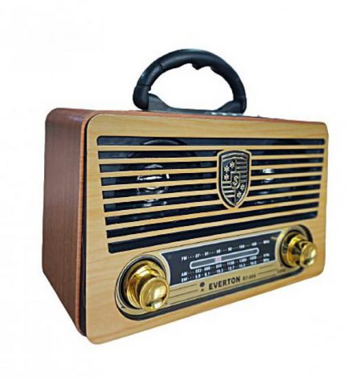 Everton Rt-864 Bluetooth Fm-Usb-Tf-Aux Nostaljik Radyo Kumandalı