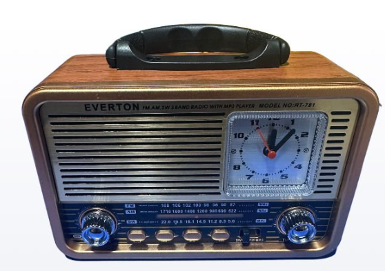Everton Rt-781 Usb Şarjlı Nostaljik Radyo