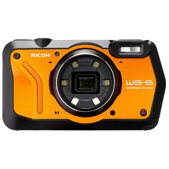 Ricoh WG-6 Turuncu Outdoor Kompakt Fotoğraf Makinası