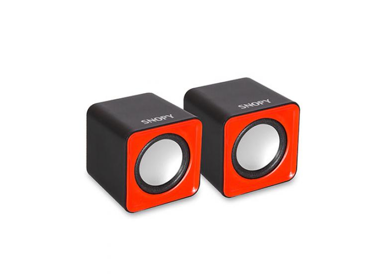 Snopy SN-66 2.0 Kırmızı USB Speaker