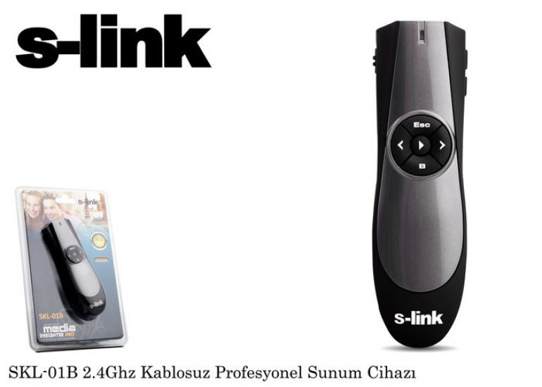 S-link SKL-01B 2.4Ghz Kablosuz Profesyonel Sunum Cihazı