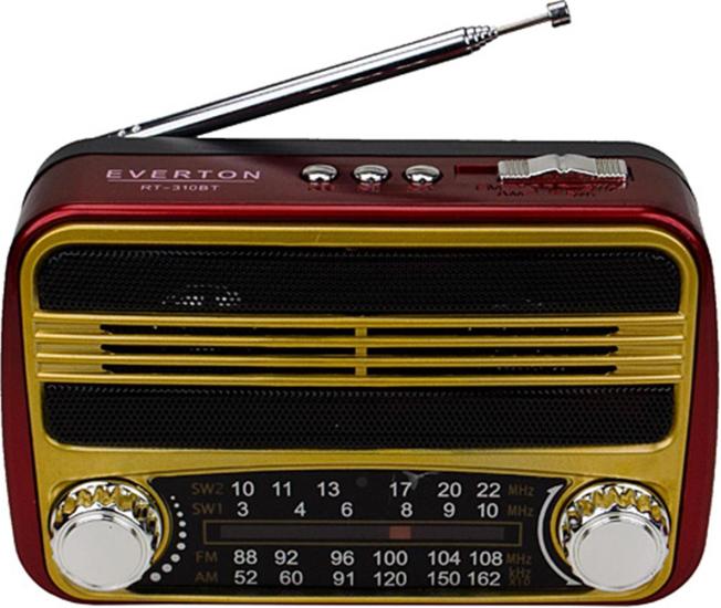 Everton Rt-310bt Bluetooth Şarjlı Nostaljik Radyo