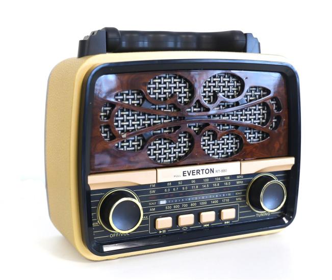 Everton Rt-880 Bluetooth Şarjlı Nostaljik Radyo
