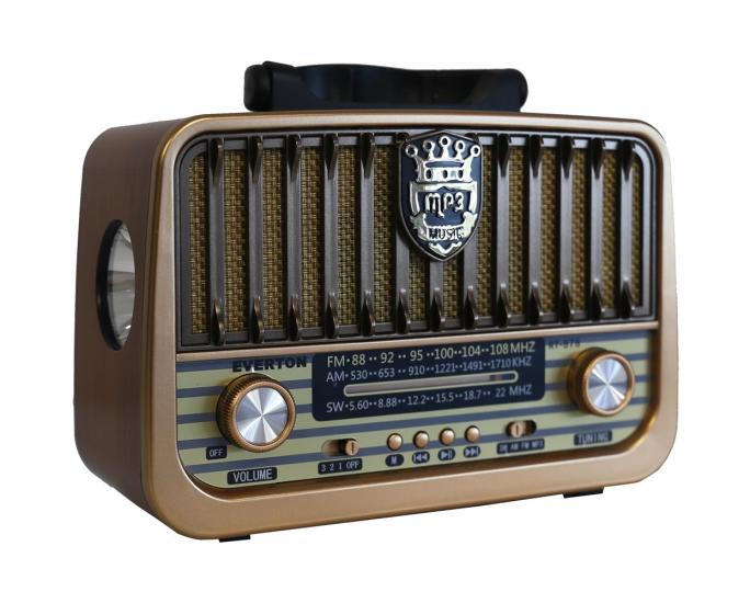 Everton Rt-878 Bluetooth El Feneri Nostaljik Radyo