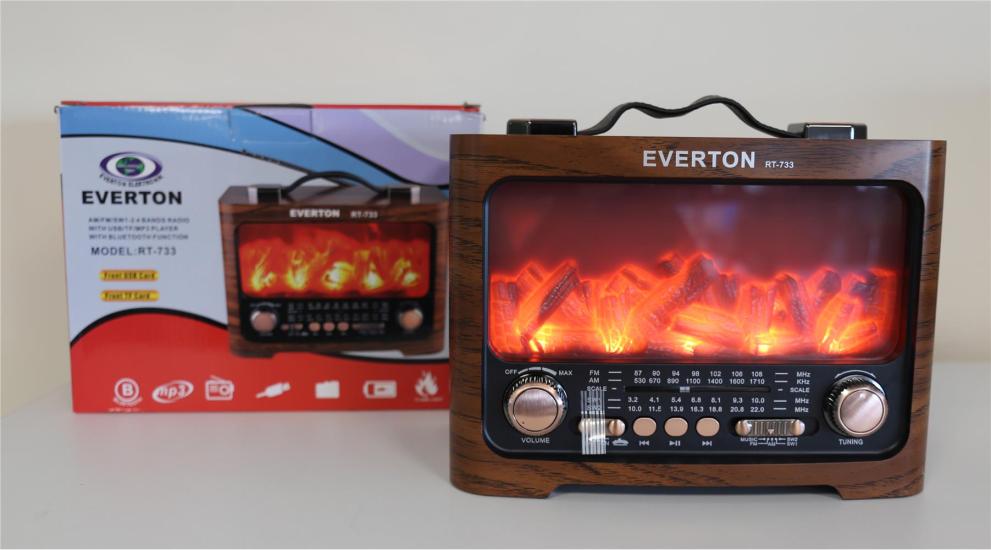 Everton Rt-733 Bluetooth Şarjlı Nostaljik Radyo