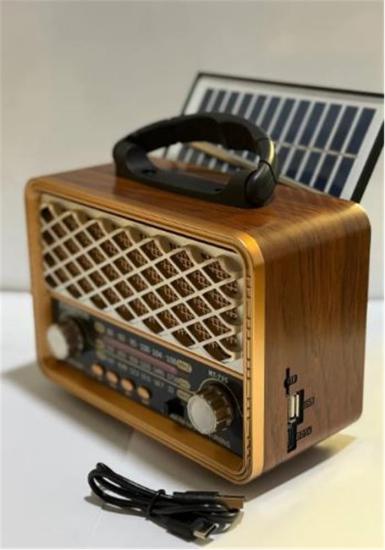Everton Rt-735 Solar Enerjili Nostaljık Radyo