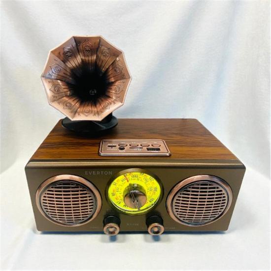 Everton Rt-748 Bluetooth Şarjlı Nostaljik Radyo