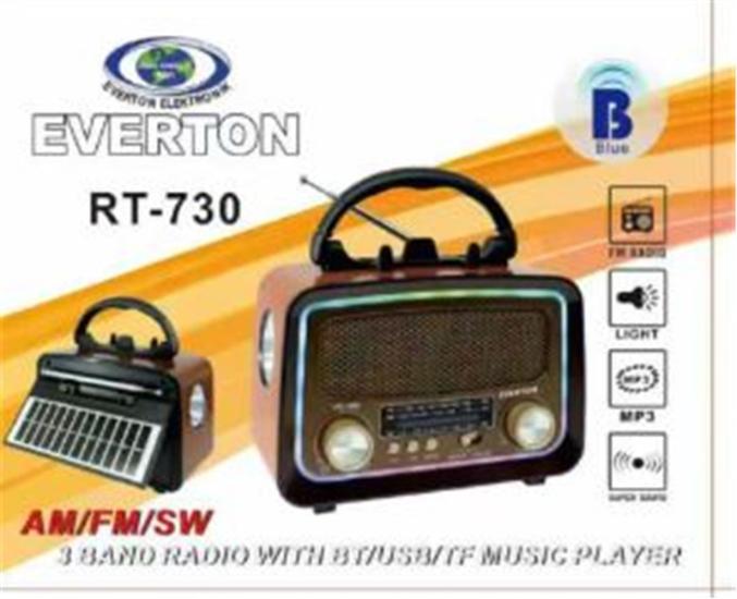 Everton RT-730 Bluetooth Saatli Nostaljik Radyo