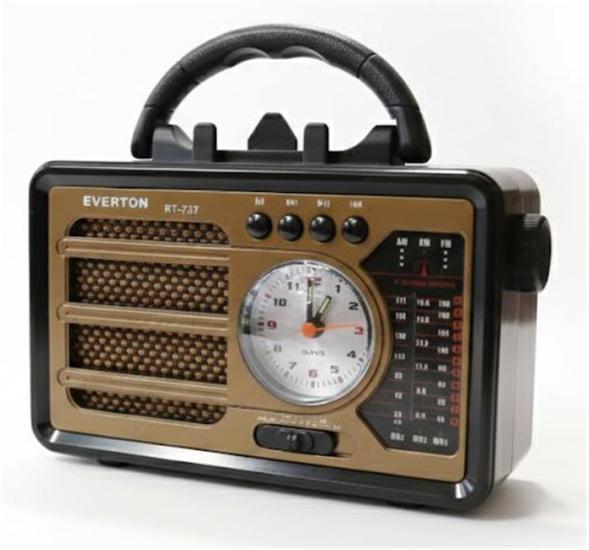 Everton RT-737 Bluetooth Saatli Nostaljik Radyo