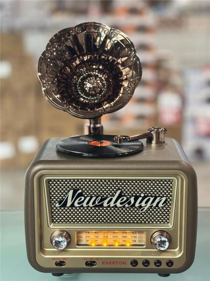 Everton Rt-609  Bluetooth Şarjlı Nostaljik Radyo