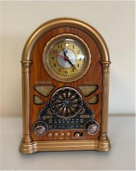 Everton RT-719 Saat Göstergeli Nostaljik Radyo