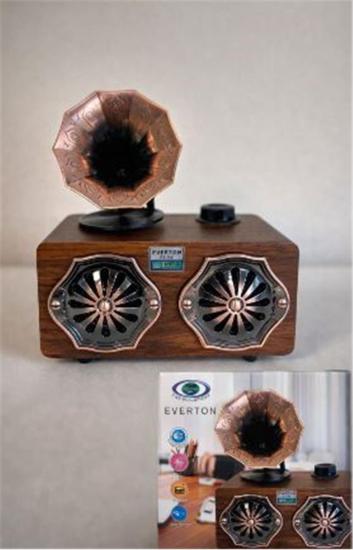 Everton Rt-744 Bluetooth Şarjlı Nostaljik Radyo