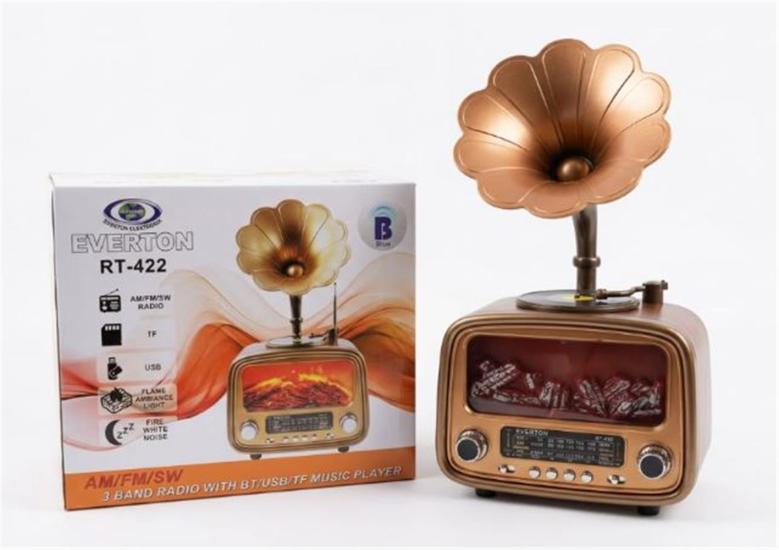 Everton Rt-422 Şarjlı Nostaljik Radyo Gramafon