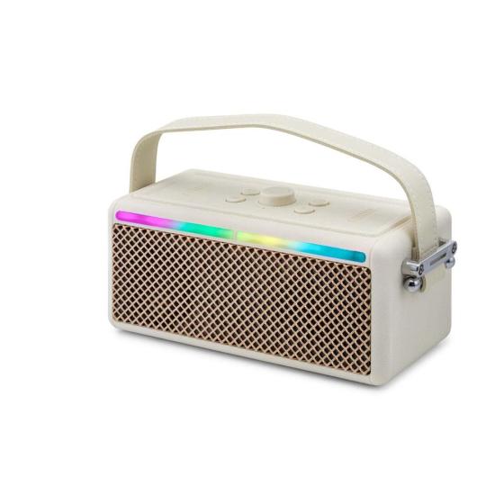 Hadron M82 Beyaz Bluetooth Speaker 185-78-78mm