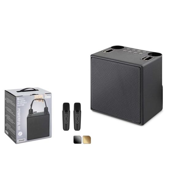 Hadron M83 Siyah Bluetooth 2 Mikrofonlu Speaker