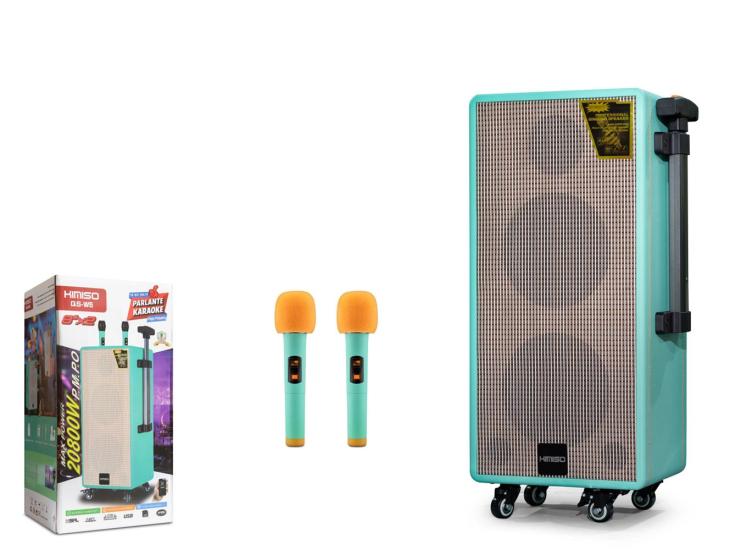Kimiso QSW5 Bluetooth Speaker 2x8’’ 370-290-710mm