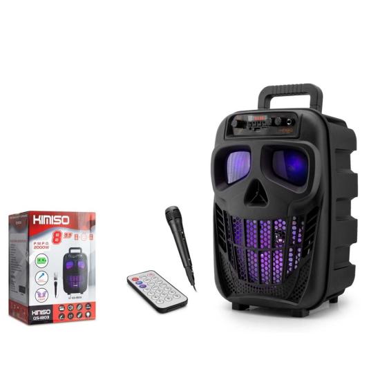Kimiso QS1803 Bluetooth Speaker 8’’ 180-96-138MM (BT-USB-FM -TF-AM-SW)