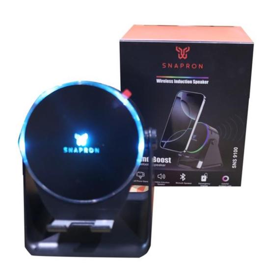 Snapron SNS-9100 Siyah RGB Bluetooth Speaker