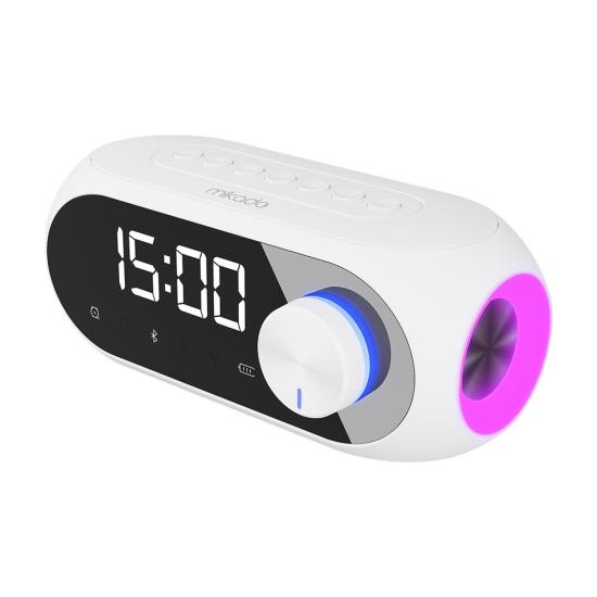 Mikado MD-W7 1200mAh 5W Alarmlı Saat Speaker