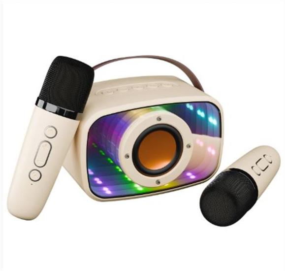 Mikado MD-57BT Endless 5W Bej Karaoke Mikrofon