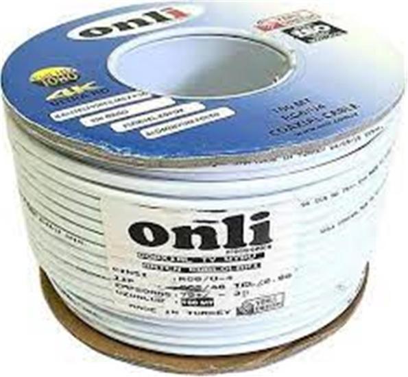 Onli RG6-U4 48 Tel 0,90 CCS-AL Anten Uydu Kablosu