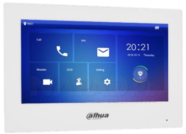 Dahua VTH2622G(W)-W 2 Kablolu IP ve Wi-Fi Monitör