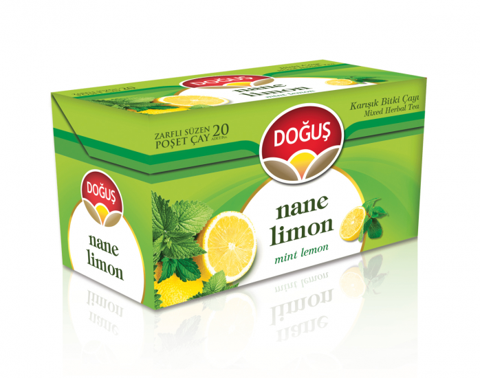 Doğuş Nane Limon Bitki Çayı Süzen Poşet 20x2gr