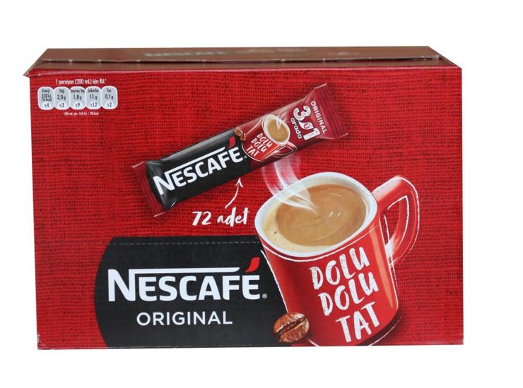 Nestle Nescafe 3ü1 Arada Phnx 72 Adet 17,5gr