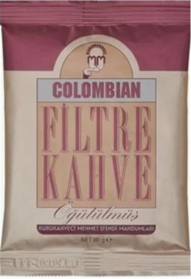 Mehmet Efendi 80gr Colombıan Filtre (Öğütülmüş)